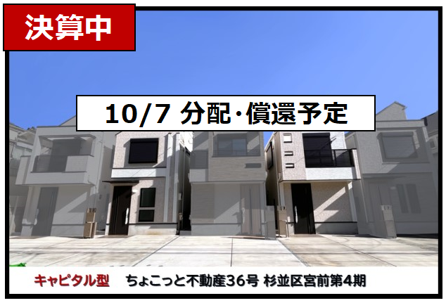 ちょこっと不動産36号　杉並区宮前第4期のファンドイメージ